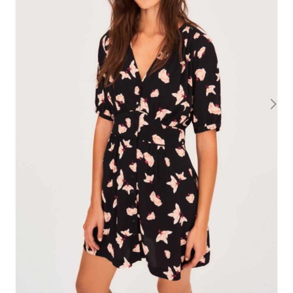 ba&sh Kosma short flowing dress